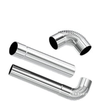 Stainless Steel Stove Pipe with Elbows for Wood Burning Stoves and Heaters