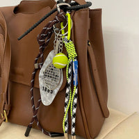 Sports Ball Keychain Pendant for Bags and Cars - Tennis, Golf, Baseball Accessories