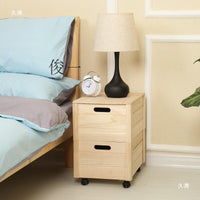 Wooden Storage Box with Lid - Dustproof Multi-Layer Organizer for Home