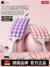 SLD Flexible 4-Row Massage Roller for Sensory Integration and Muscle Stimulation