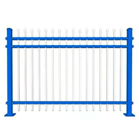 Galvanized Steel Fence Panel for Garden, Yard, and Property Protection