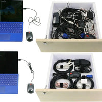 Reusable Hook and Loop Cable Ties for Data Cable Management