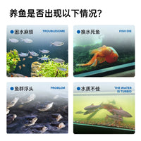 Bessn Fish Tank Water Conditioner Chlorine Remover Tablets for Tap Water