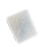 Clear Acrylic Jewelry Organizer Box with Multiple Compartments for Earrings, Rings, Necklaces, and Nail Art Supplies