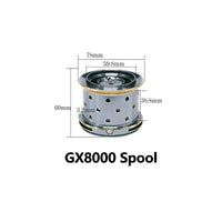 Fishing Reel Spare Spool for Spinning Reels Long Casting Fishing Tackle Accessory