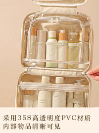 Travel Toiletry Bag Hanging Cosmetic Organizer Portable Large Capacity Waterproof Makeup Pouch