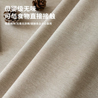 Japanese Style Cotton Linen Oil-Proof Waterproof Tablecloth for Dining Table and Tea Table, Rectangle
