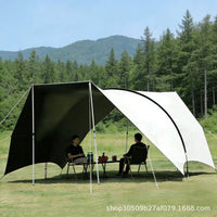 Outdoor Camping Tunnel Tent Sun Shelter - Portable, Waterproof, UV Protection Tarp for Picnic & Travel