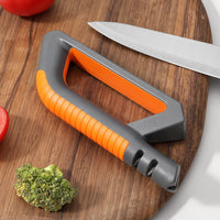 Portable Tungsten Steel Diamond Knife Sharpener for Kitchen and Outdoor Use