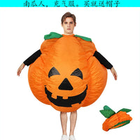 Inflatable Christmas Halloween Costume for Adults - Pumpkin, Reindeer, Christmas Tree, or Football
