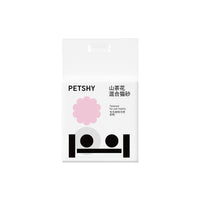 PETSHY Camellia Tofu Cat Litter Bentonite Deodorizing Low Dust