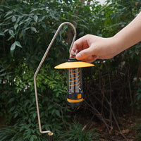 Outdoor Aluminum Alloy Camping Lamp Stand Detachable Desk Light Holder
