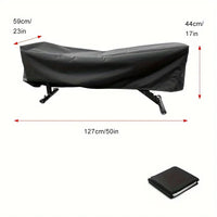 Waterproof UV-Resistant Exercise Bike Cover for Indoor/Outdoor Gym Equipment Protection