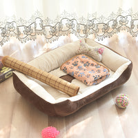 All-Season Pet Bed for Small to Large Dogs and Cats, Warm Winter and Cool Summer Pet Mat
