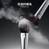 Nine-Color Deer 9-15 Piece Makeup Brush Set with Soft Fiber Bristles and Antler Handle