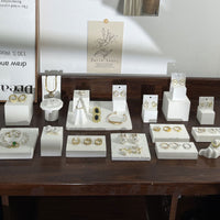 Jewelry Display Stand for Earrings Necklaces Rings - Showcase Countertop Organizer