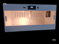 PVC Reptile Incubator with WiFi Control for Lizards, Tortoises, and Small Animals - Thermostatic Breeding Box