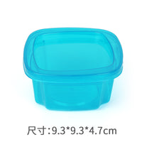 Mini Baby Food Storage Container with Lid, 200ml Portable Freezer Safe Box for Purees, Jams, Vegetables, and Fruits