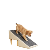 Pet Stairs Wooden Ramp for Dogs, Two-in-One Sofa Footstool Indoor Pet Ladder