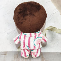 20cm Cotton Doll Clothes Summer Outfits Sling Dress Shirt Shorts Bag Set for Dolls