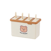 Press-Type Ice Cube Mold with Lid, Food-Grade Ice Maker for Homemade Ice, Household Refrigerator Storage Box