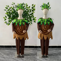 Kids' Tree & Plant Costume Set for Stage Performances