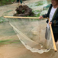 Hand Push Fishing Net for Shrimp and Fish Catching