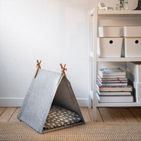 Pet Tent Cat Bed - All Season Indoor Washable Enclosed Cat House