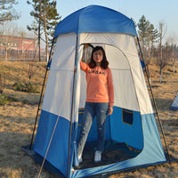 Portable Pop-Up Privacy Tent for Outdoor Shower, Changing Room, Toilet, or Camping Shelter