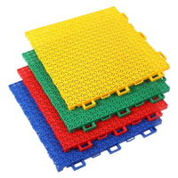 Interlocking Outdoor Sports Flooring Tiles for Basketball, Badminton, and Volleyball Courts