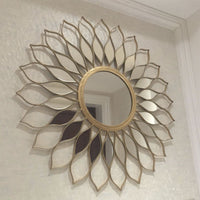 Luxury Ginkgo Leaf Metal Wall Decor for Living Room and Entryway