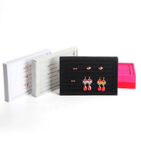 VI-ARICK Flannel Small Ring Earring Display Tray Jewelry Organizer