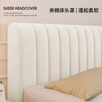 Milk Velvet Headboard Cover All-Inclusive Padded Anti-Collision Dustproof Protector