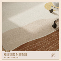 Square Office Chair Mat for Hardwood Floors and Carpets, Non-Slip Floor Protector for Home and Office