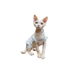 Summer Sleeveless Cat Vest for Hair Loss Prevention, Sphynx & Devon Rex Breeds