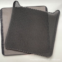 Cat Litter Mat Anti-Tracking Pad for Litter Box, Splash-Proof, Easy Clean