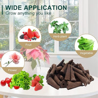 Hydroponic Growing Kit with Planting Baskets and Seed Starter for AeroGarden
