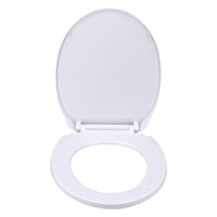 Universal Soft-Close Toilet Seat, Thickened, Pressure-Resistant, Anti-Aging for Home Bathrooms