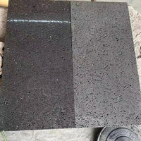 Black Volcanic Rock Travertine Wall Panel Honeycomb Stone for Indoor Outdoor Paving