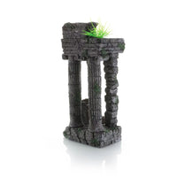 Aquarium Roman Column Ruins Decoration Fish Tank Ornament Resin Craft for Fish and Shrimp Hideout