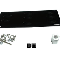 Adjustable License Plate Frame for Car Modification