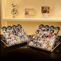 Acrylic Multi-layer Tiered Display Stand for Collectibles and Badges