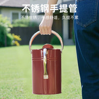 Large Capacity Iron Watering Can for Garden and Home Use