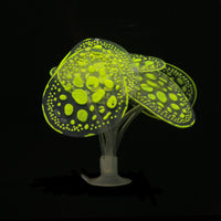 Fluorescent Silicone Coral Aquarium Ornament for Fish Tank Decoration