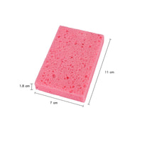 Compressed Wood Pulp Sponge for Kitchen Cleaning, Non-Stick Oil, Absorbent, Stain Removal