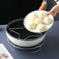 Extra Thick Reinforced Stainless Steel Pot Rack Trivet Steamer Stand