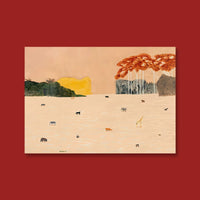 Minimalist Landscape Poster for Room Decor, Living Room, Bedroom Wall Art