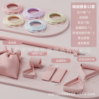 Resistance Bands Set for Home Fitness and Yoga, Exercise Bands for Strength Training and Pilates