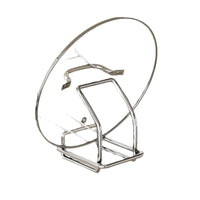 Stainless Steel Pot Lid and Cutting Board Holder for Countertop