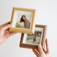 Hollow 3D Square Wooden Picture Frame for DIY Art and Photos